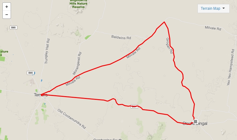 bike tourism ride map